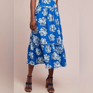 Anthropologie × Maeve Alyssa Midi Skirt